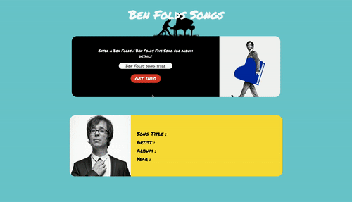 Ben Folds Songs App